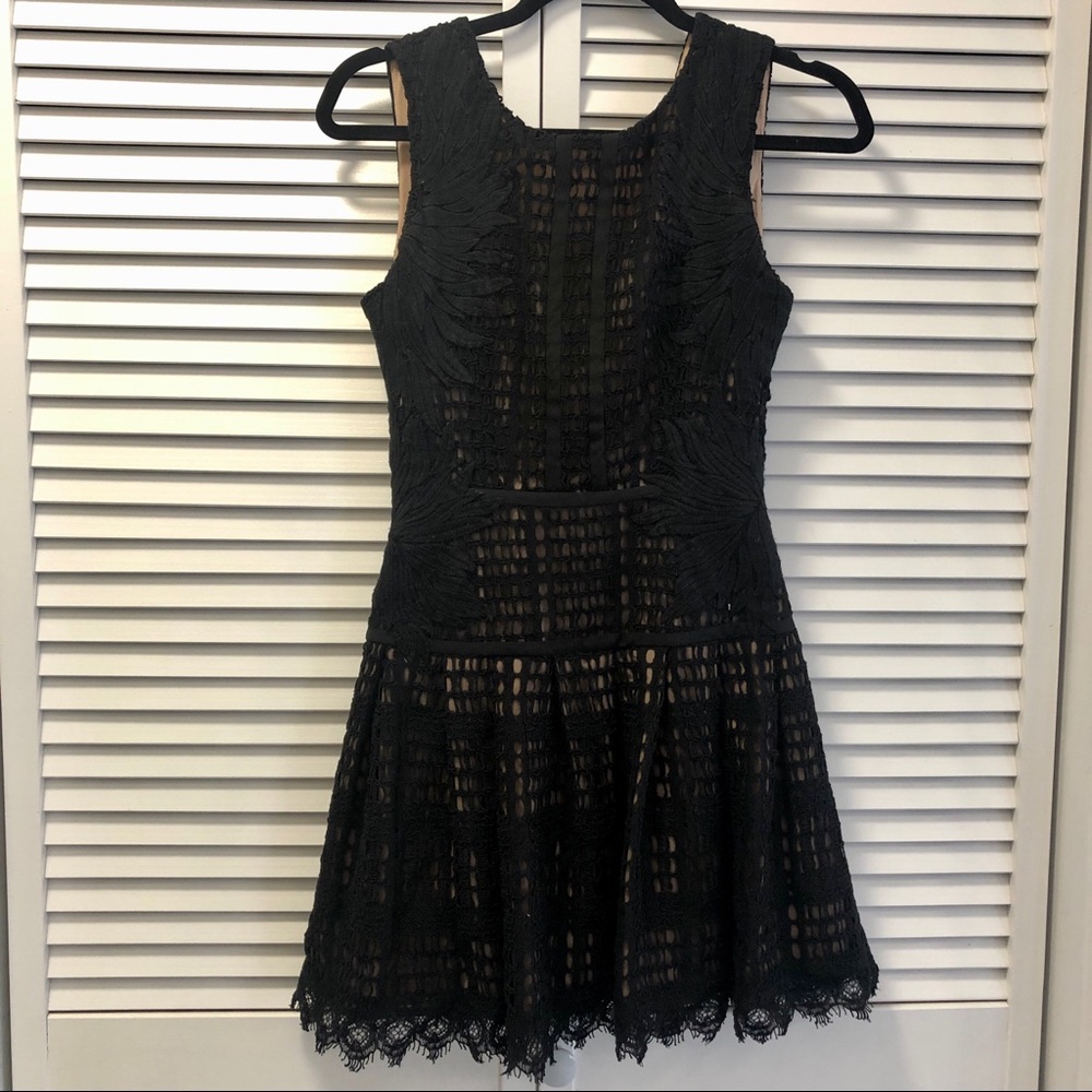 COPY - BCBGMaxAzria Black Lace Dress